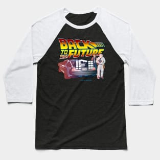 back to the future, doc brown, marty mcfly, delorean Baseball T-Shirt